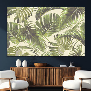 Palm Leaves Canvas Print