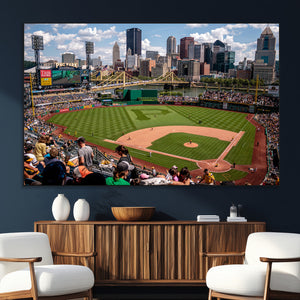 Pittsburgh Pirates Baseball Team Print - PNC Park Stadium
