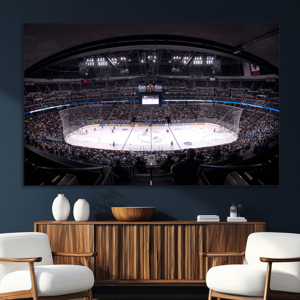 Ball Arena Denver Colorado Avalanche Hockey Team Wall Art