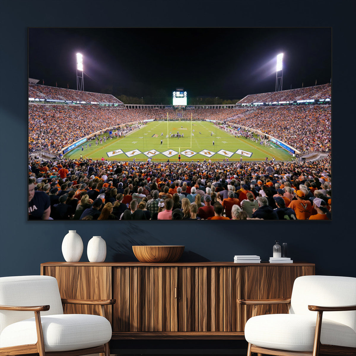 Virginia Cavaliers Football Team Print - Charlottesville