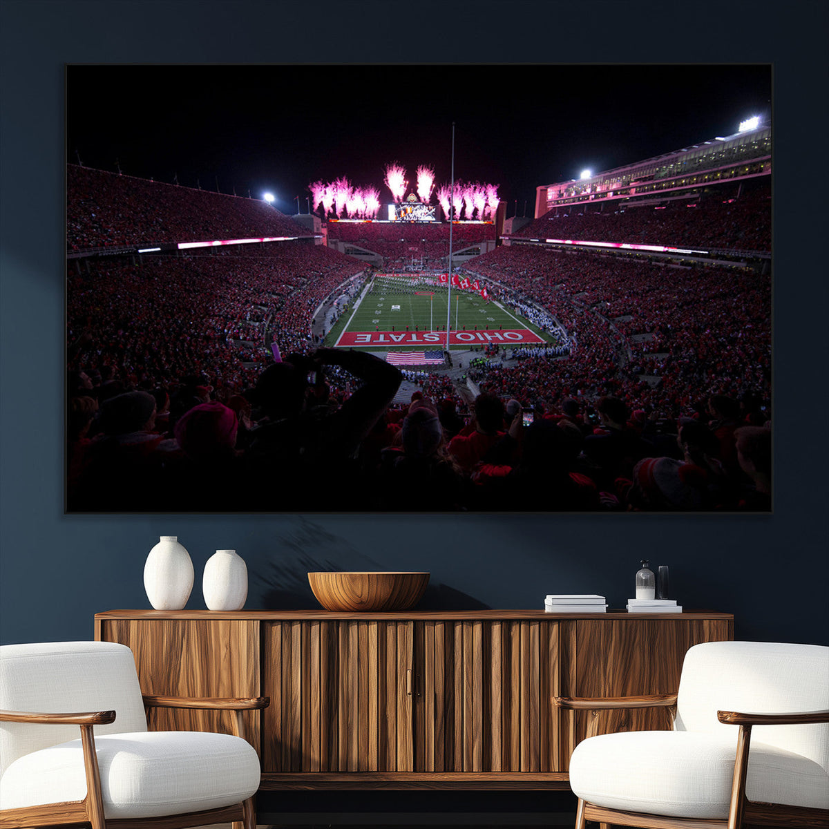 Ohio State University Buckeyes Football Team Print -