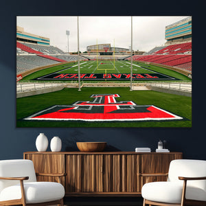 Texas Tech Red Raiders Football Team Print - Lubbock Jones
