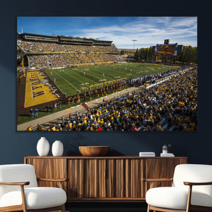 University of Wyoming Cowboys Football Team Print - Laramie