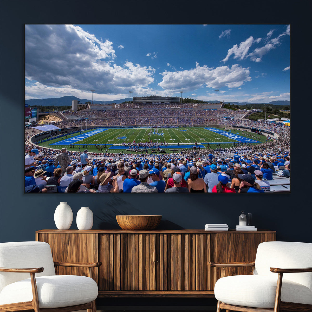 Air Force Falcons Football Team Print - Colorado Springs