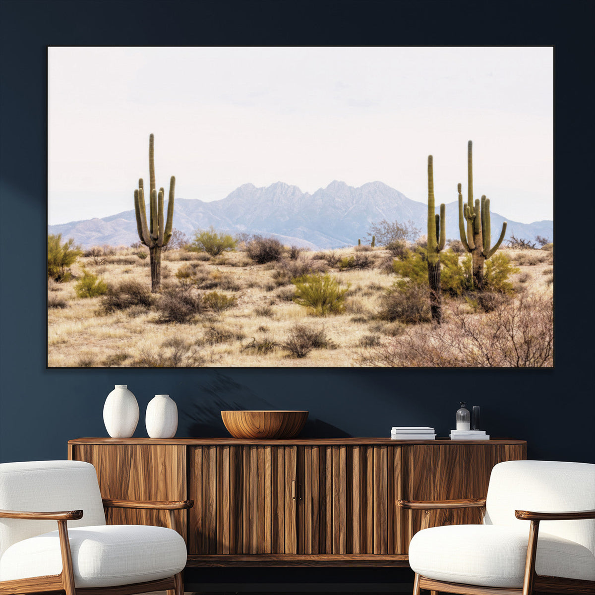 Arizona Desert Wall Art Print | Arizona Desert Canvas Print