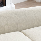 Modern Rectangular Pet Sofa with Backrest and Armrests