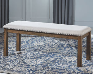 Moriville - Upholstered Bench - Beige