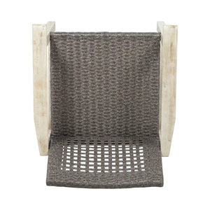 Outdoor Dining Chair Acacia Wood Frame (Set of 2)