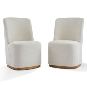 Indoor Upholstered Dining Chair (Set of 2)