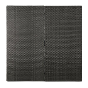 Outdoor Square Rattan Wicker Dining Table - Gray