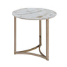 Aziz Sintered Stone Top Round Coffee Table
