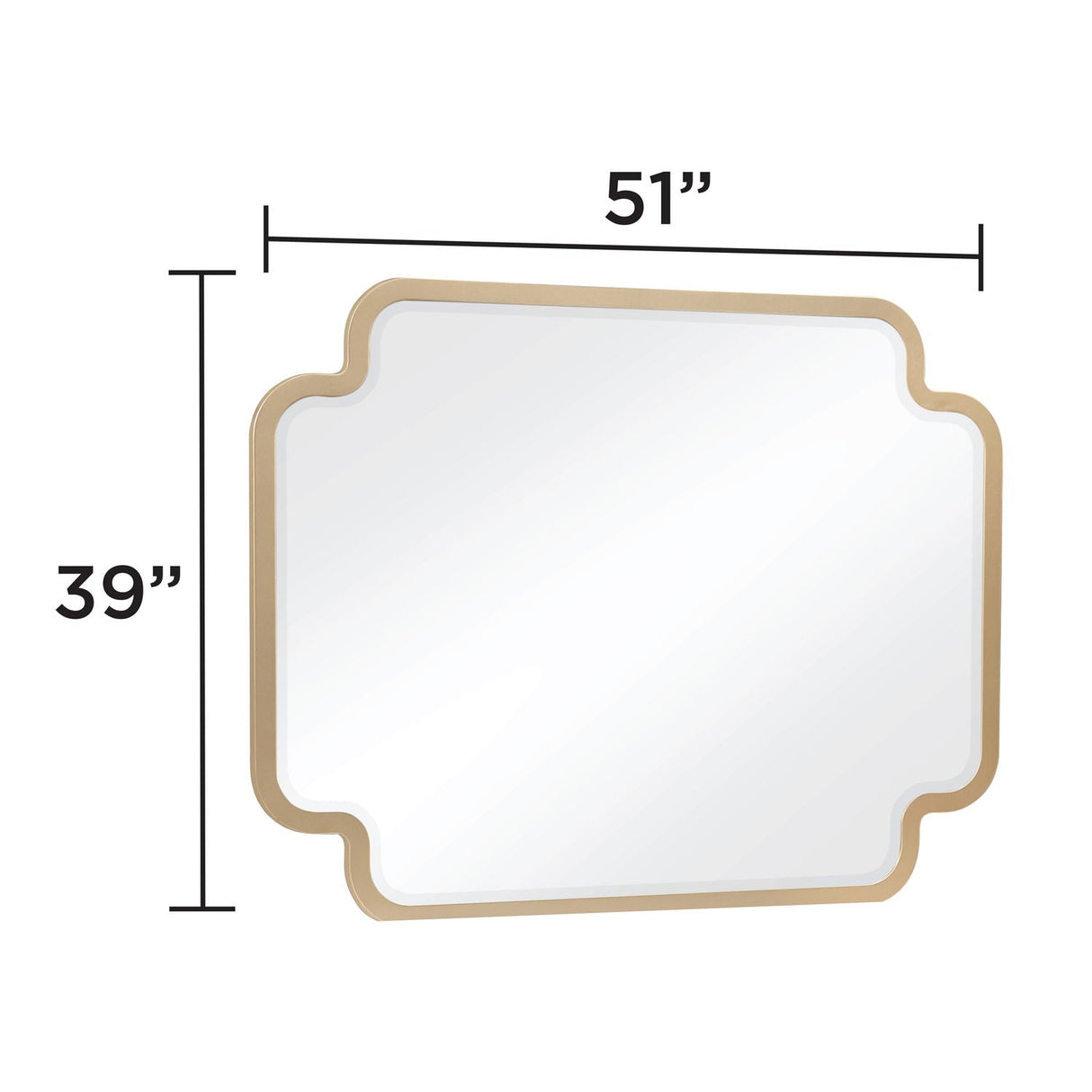 Lexington - Bedroom Mirror - Beige