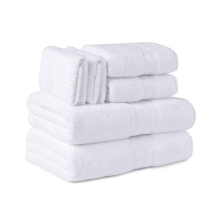 Faith, Hope, Love Home Decor Bathessentials 100% Cotton Extra Heavy 6 Piece Bath Towel Set