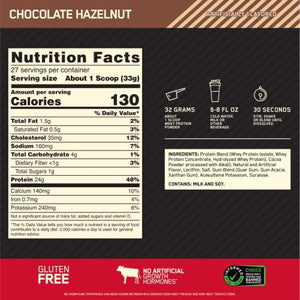 Optimum Nutrition Gold Standard 100% Whey Protein Powder
