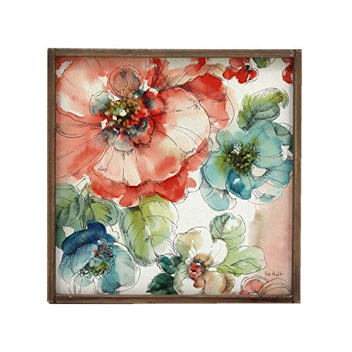 Floral-Blooms-Printing-Hanging-Signs-Framed-Farmhouse-Wall-Art-Wall-Hangings
