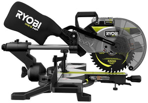Open Box - RYOBI 18V ONE+ HP Brushless Cordless 10-inch Mitre Saw Kit with 4.0 HP Battery and Charger