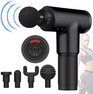 Deep-Tissue-Massage-Gun-with-Interchangeable-Heads-