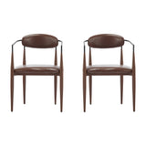 Fielding Mid-Century Modern Dining Chair, Set of 2