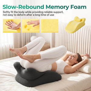 Memory Foam Ergonomic Wedge Pillow for Couples