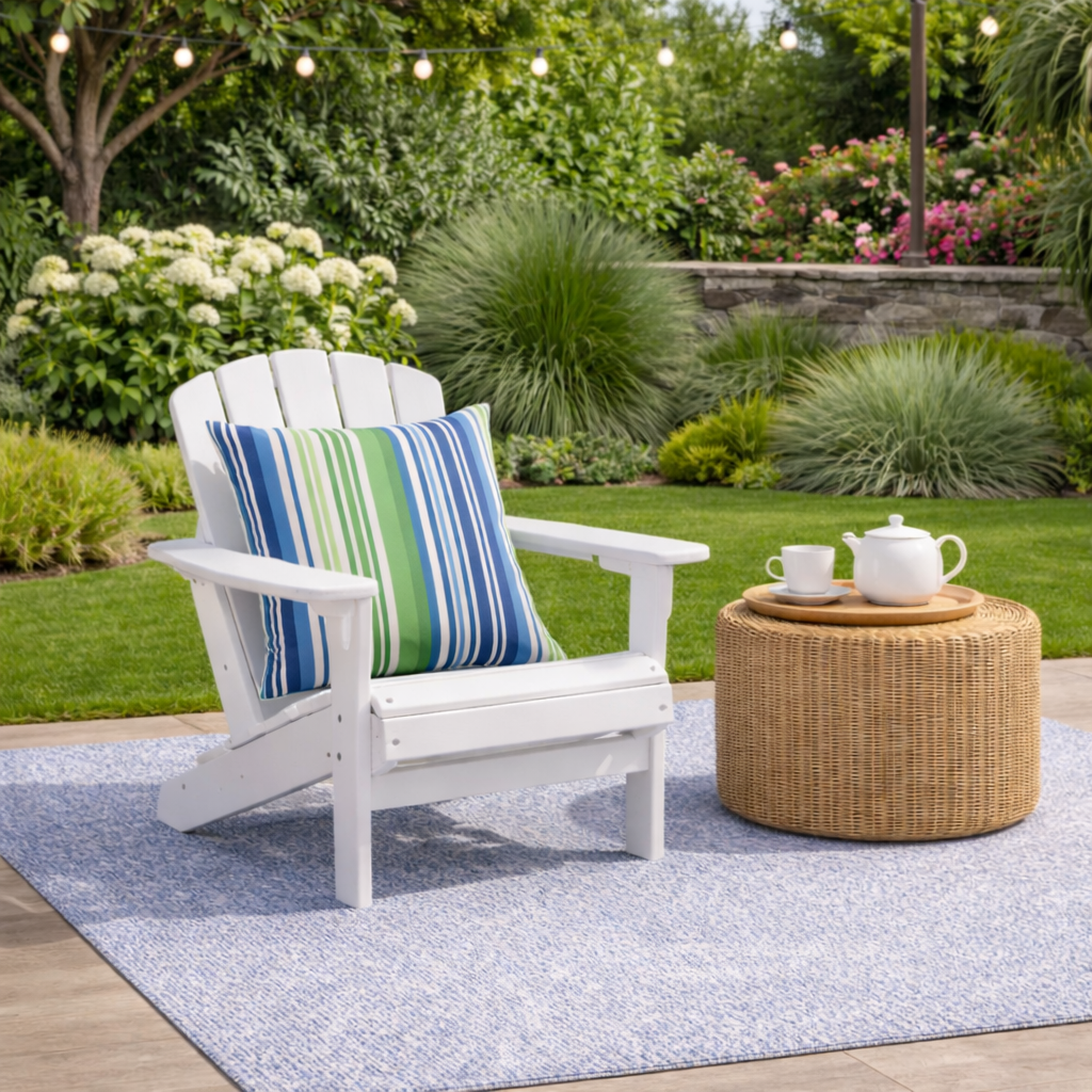 2 Pack Outdoor Throw Pillows, Waterproof & Fade-Resistant