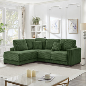 93" Sectional Sofa, L Shaped Sofa Couch
