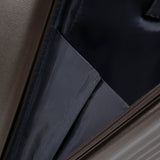 14' & 20' ABS Spinner Wheel Luggage Set with Cosmetic Case