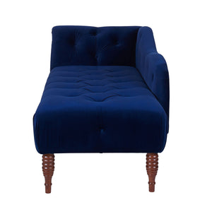 Samuel - Tufted Roll Arm Chaise Lounge