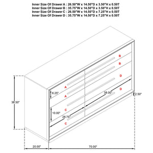 Prescott - 8 Drawer Dresser