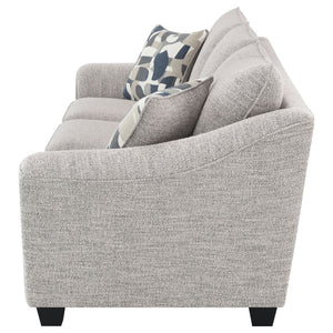Mingle ] Upholstered Sofa - Light Gray