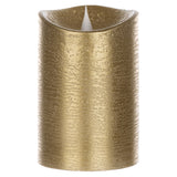 5.25" Gold Simplux Designer LED Candle with remote (Set of 2) - Tuesday Morning - Candles