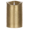 5.25" Gold Simplux Designer LED Candle with remote (Set of 2) - Tuesday Morning - Candles