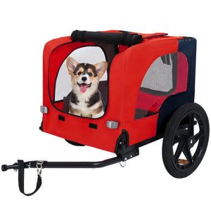 Pet Bike Trailer Dog Cart for Bicycle Suitable for Small and Medium Pets