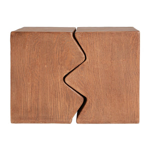 Rectangular Outdoor Indoor Accent Side Table (Set of 2)