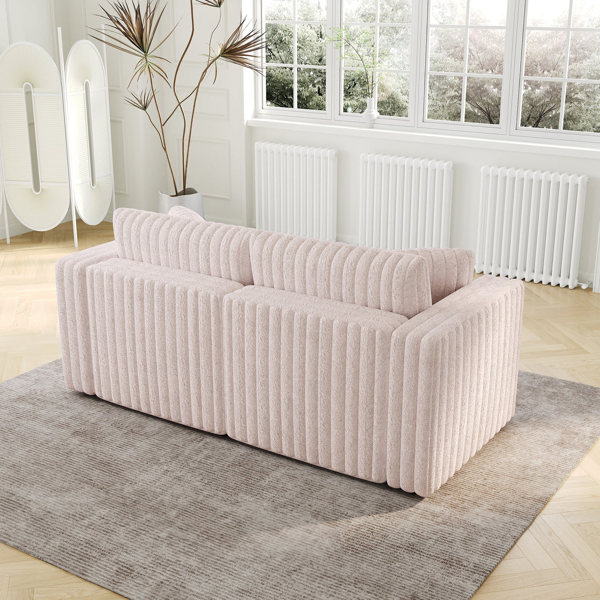 75.6" Soft Modular 2-Person Sofa