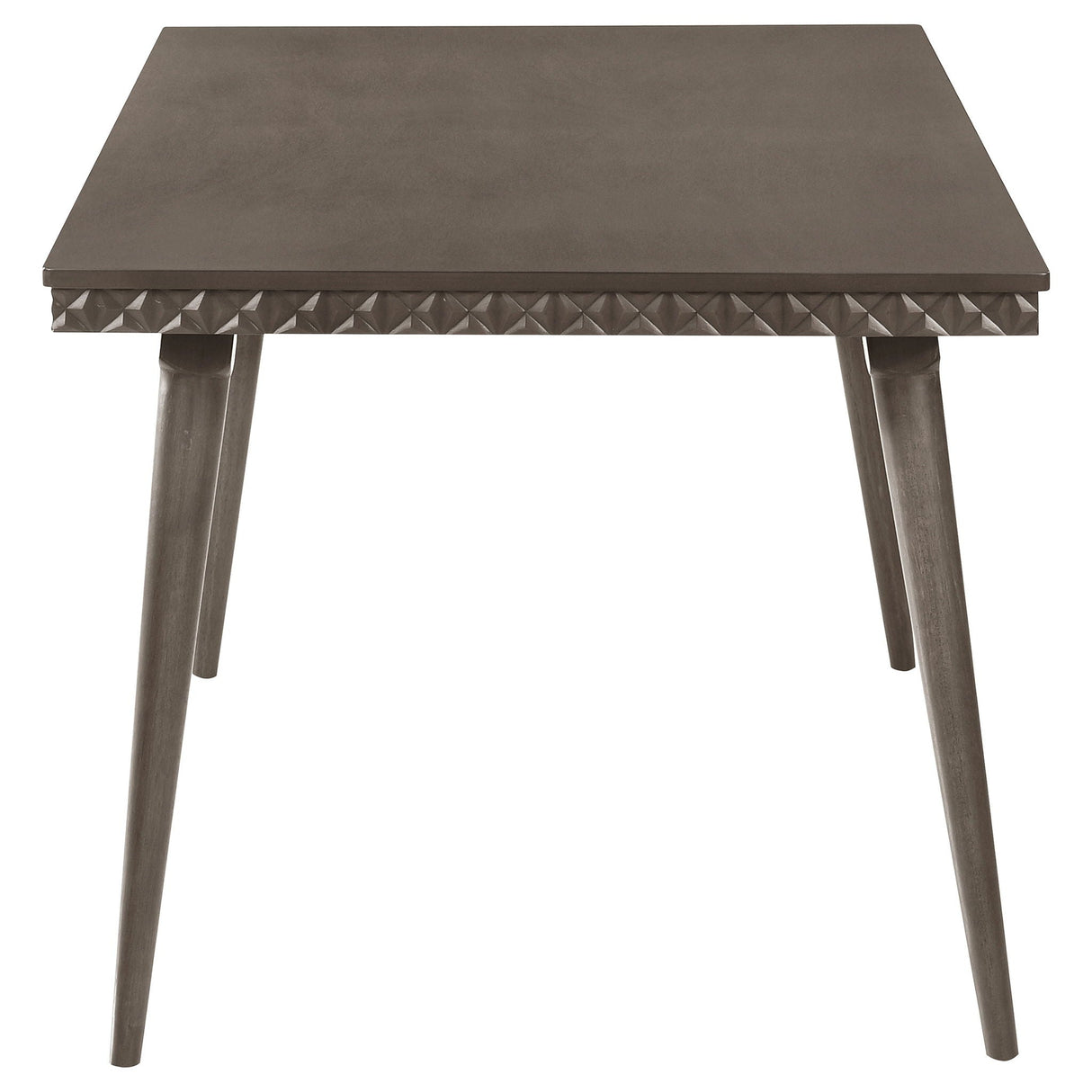 Perkins - 5 Piece Rectangular Dining Set With Chairs - Dark Brown
