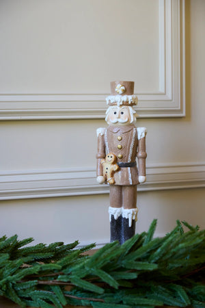 PIPED GINGERBREAD NUTCRACKER