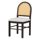 The Roselund™ Rattan-Back Dining Chairs (set of 4)