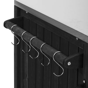 K&K 66.5' Outdoor Kitchen Island for Big Green Egg Grills