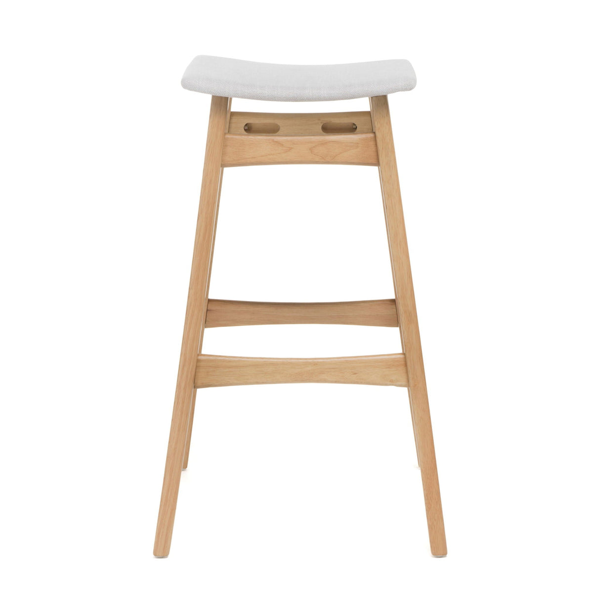 Modern Bar Stool Set With Upholstered Seating