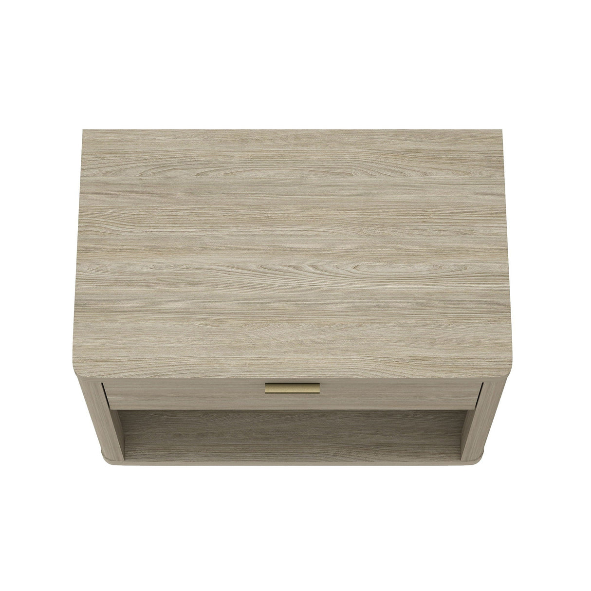 Evelyn - Nightstand With 1 Drawer And Open Shelf