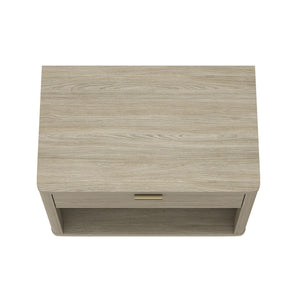 Evelyn - Nightstand With 1 Drawer And Open Shelf