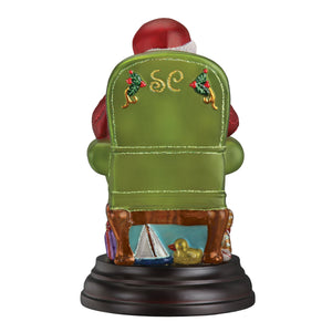 Santa Checking His List Light