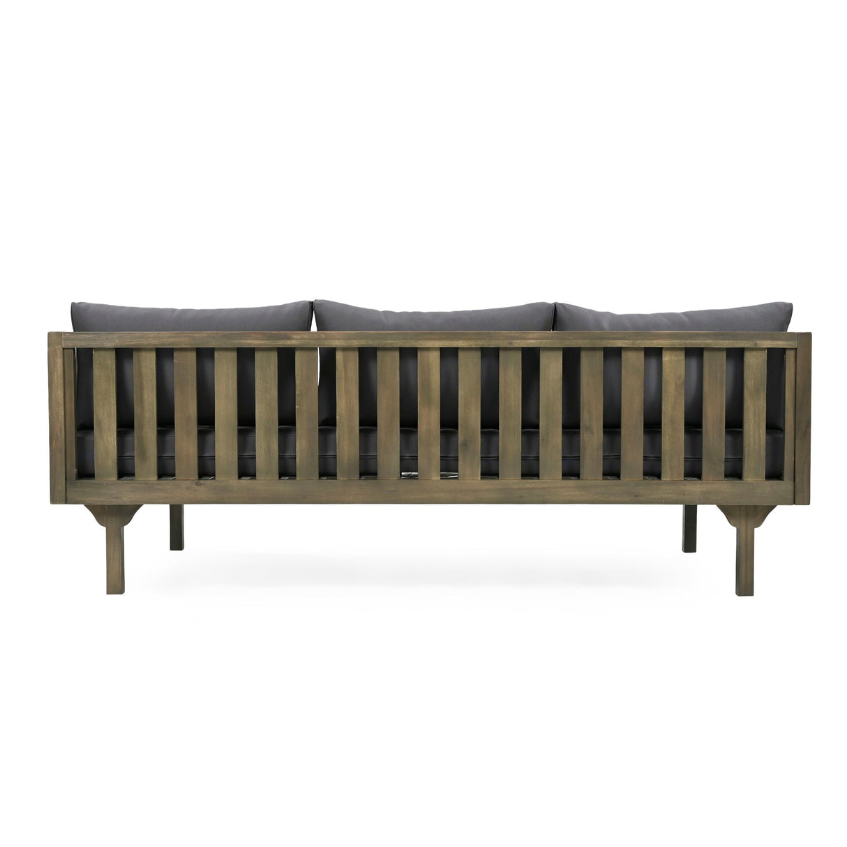 Claremont 3 Seater Daybed Teak Acacia Wood Water Resistant Cushions
