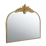 Arched Wall Mirror with Metal Frame