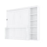 Sturdy Murphy Bed With Desk And Bookshelf
