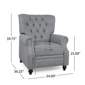 Welch - Contemporary Tufted Pushback Recliner