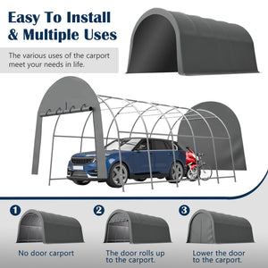 Heavy-Duty 12x20 FT Carport Canopy