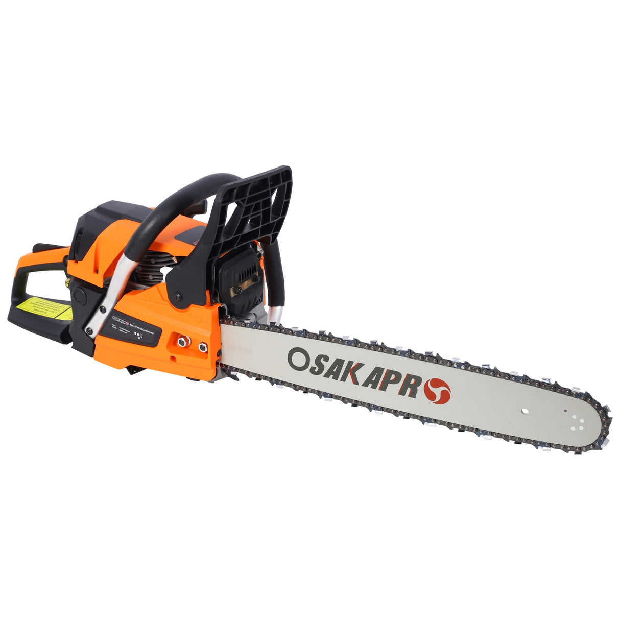 62Cc Gas Powered Chainsaw with 18" and 20" Aluminium Guide Bars