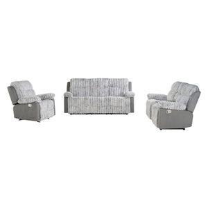 Bruni - Console Reclining Loveseat With Manual Recline
