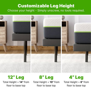 GhostBed Adjustable Base Comfort